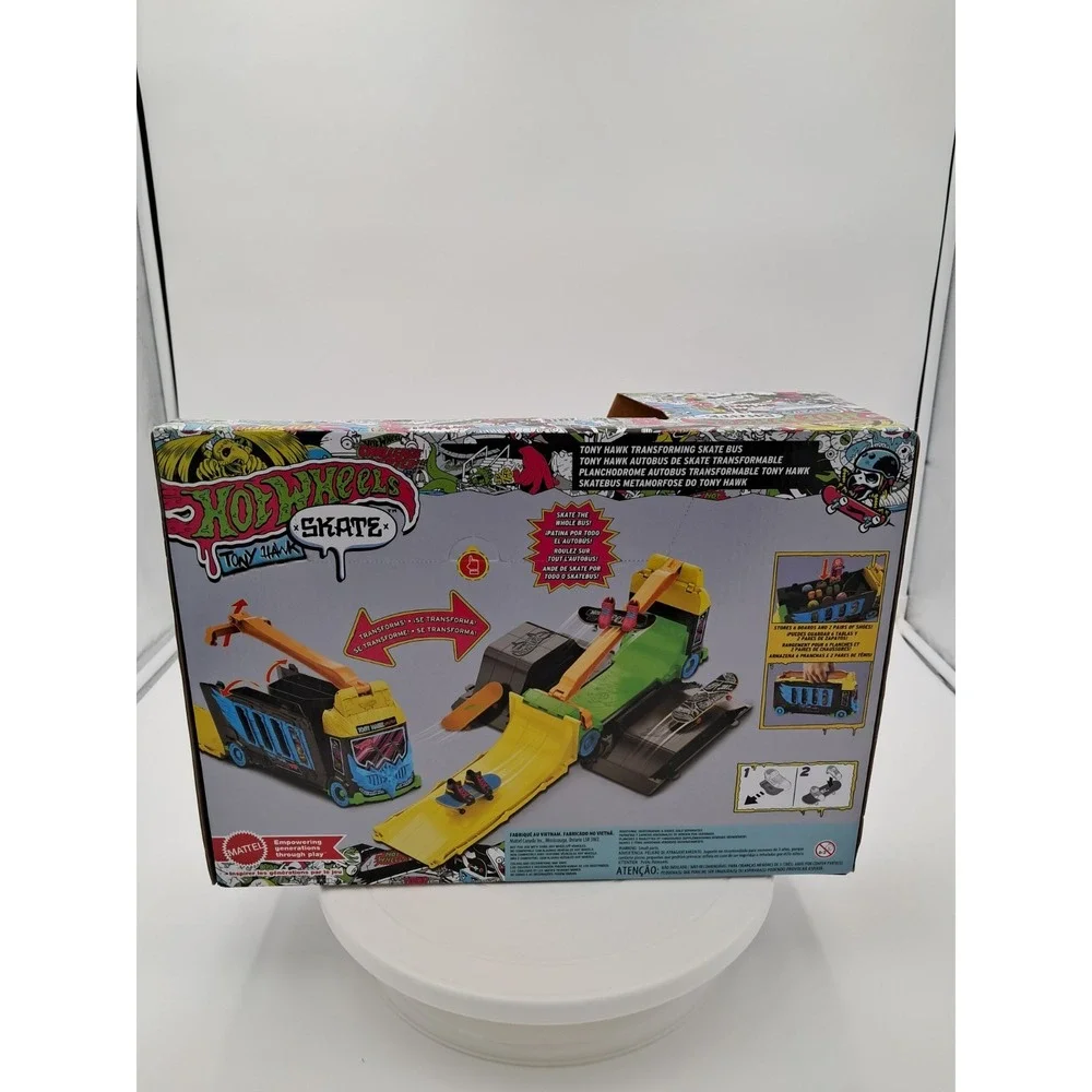 Hot Wheels Tony Hawk‎ Skate Bus By Mattel alfareahtransport.com